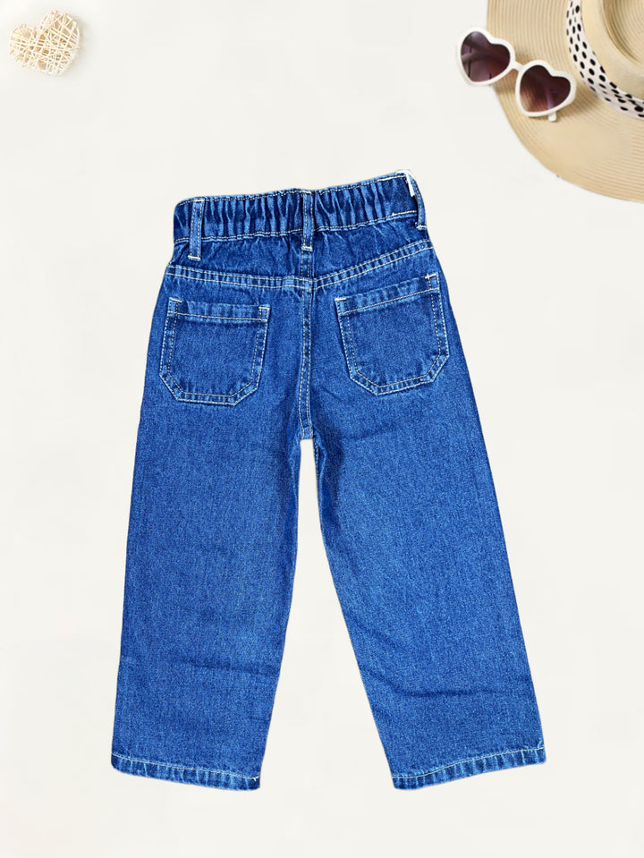 Girls Funky Straight Fit Jeans[GJ-882] (4-12Years)