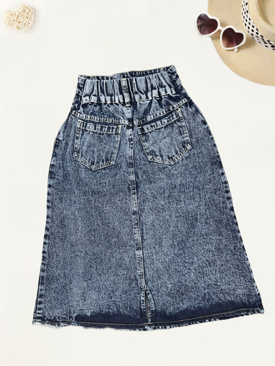 Girls Denim Skirt  [GS-970] [4-12Years]