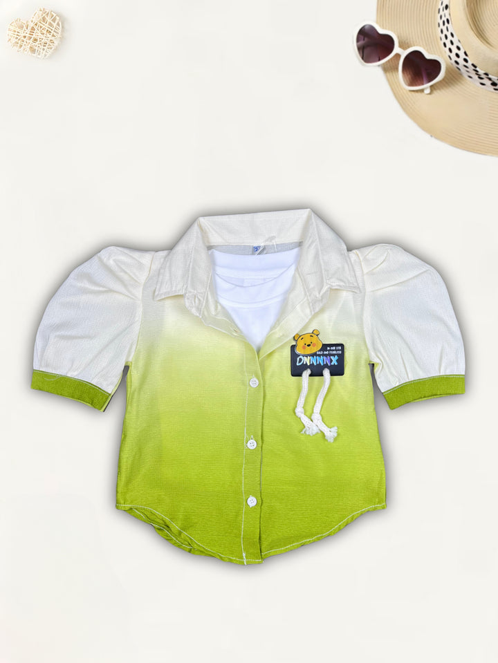 Girls Imported Shirt With Inner [GT-387] [4-12 year]