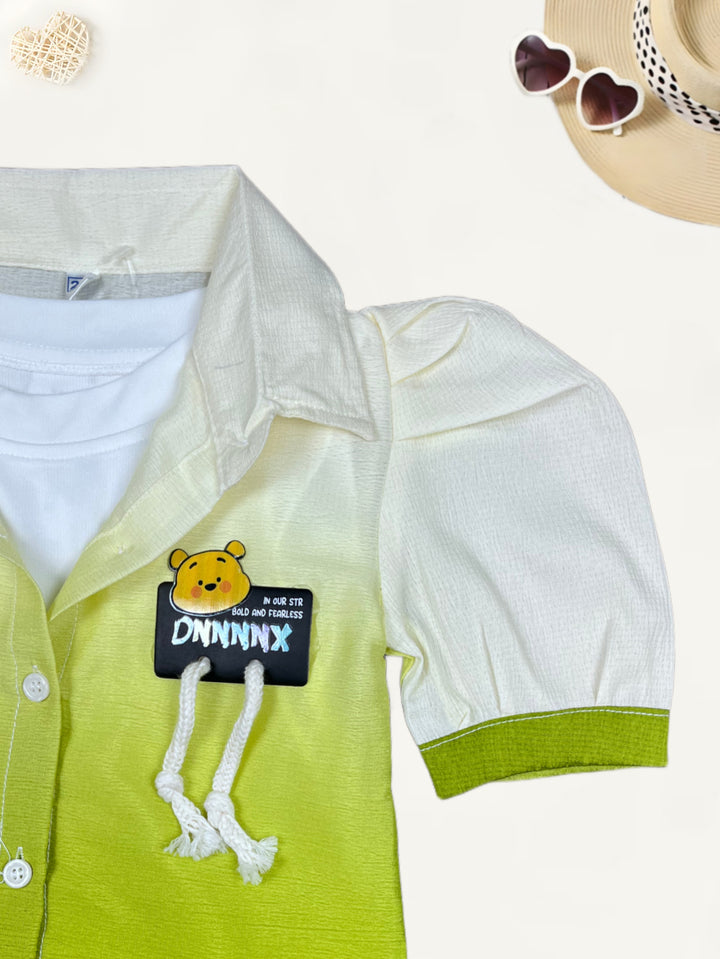Girls Imported Shirt With Inner [GT-387] [4-12 year]