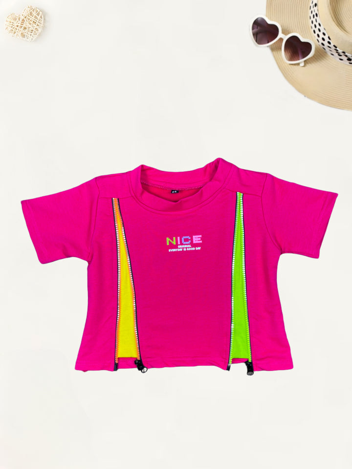 Girl’s Imported  Funky Top [GT-617] (4-12Years)