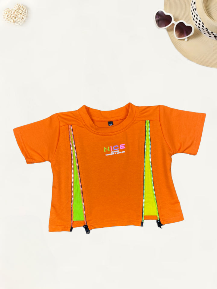 Girl’s Imported  Funky Top [GT-393] (4-12Years)