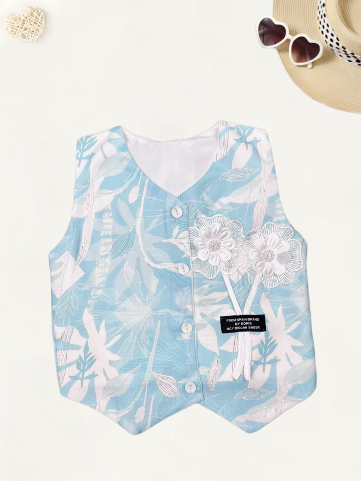 Girl's Cotton Co-Ord Set [GCS-7569] (4-12 Years)