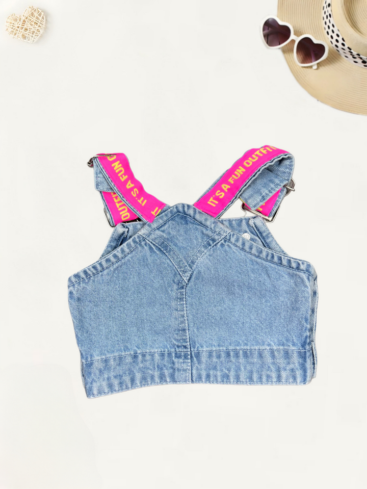 Girls Denim Top [GT-749] [1-8 Year]