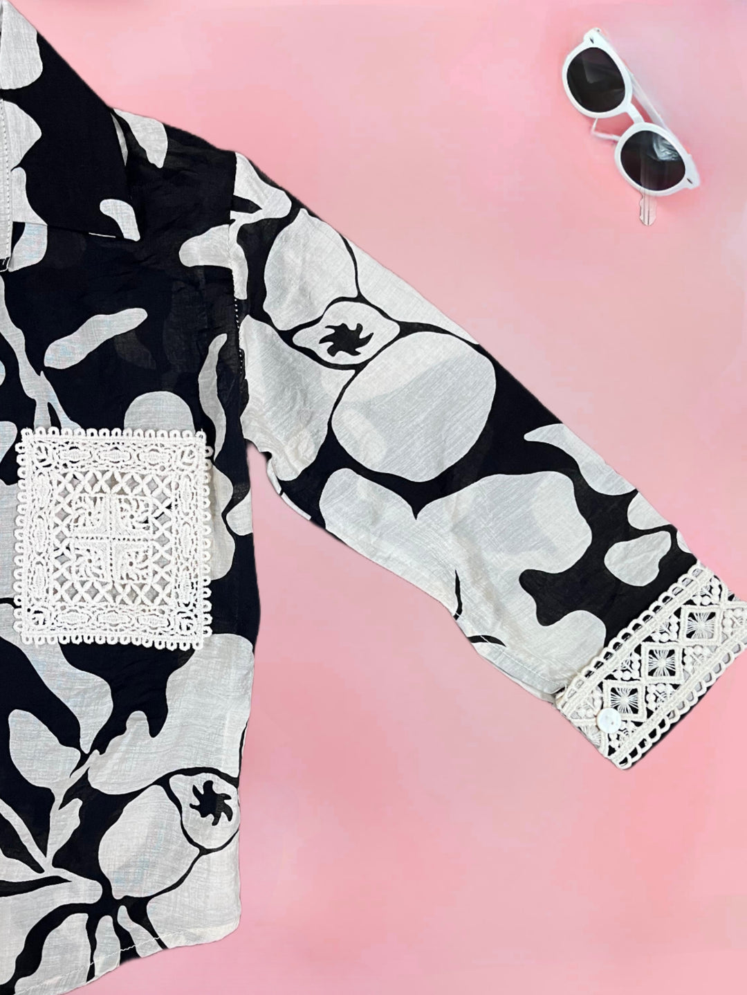 Girls Printed Shirt With Inner [GT-406] [4-12 year]