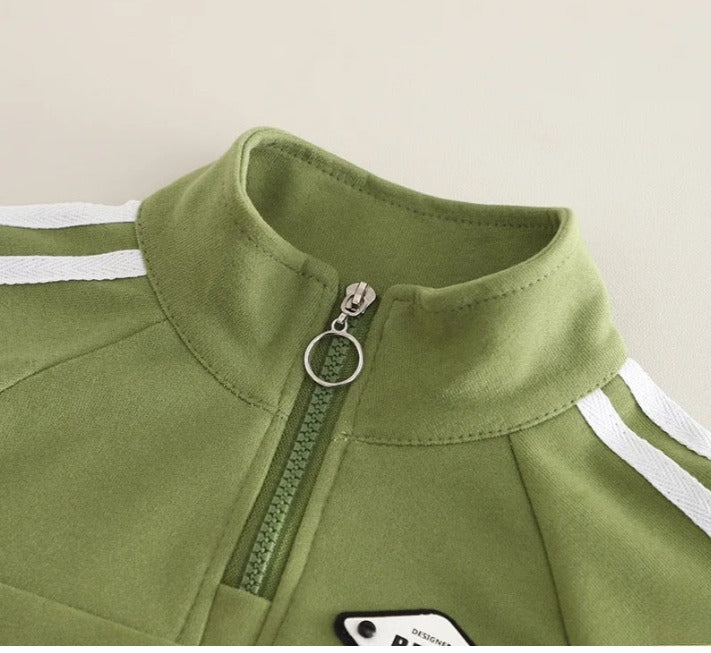 Boys  Impored Green Co-Ord Set [BT-7163] [1 - 5Years]