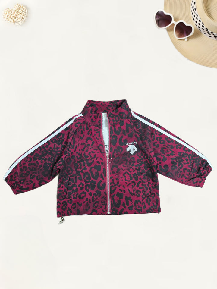 Girls Imported Cheetah Print Co-Ord Set [GCS-7162](4-10Years)