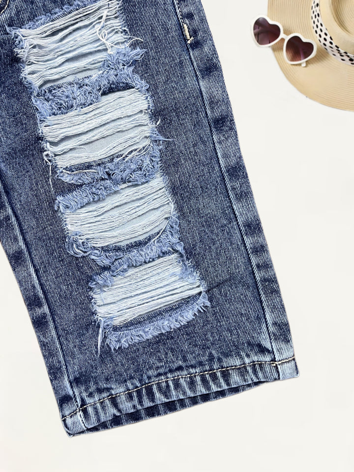 Unisex Torn Jeans[GJ-971] (1-6Years)