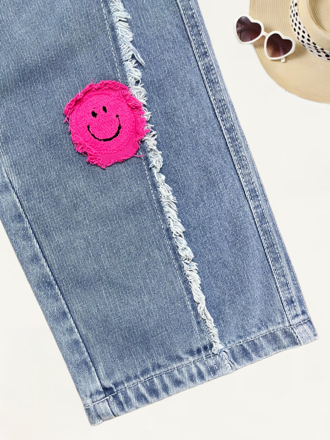 Girls Fancy Designer Straight Fit Jeans[GJ-958] (7-14Years)