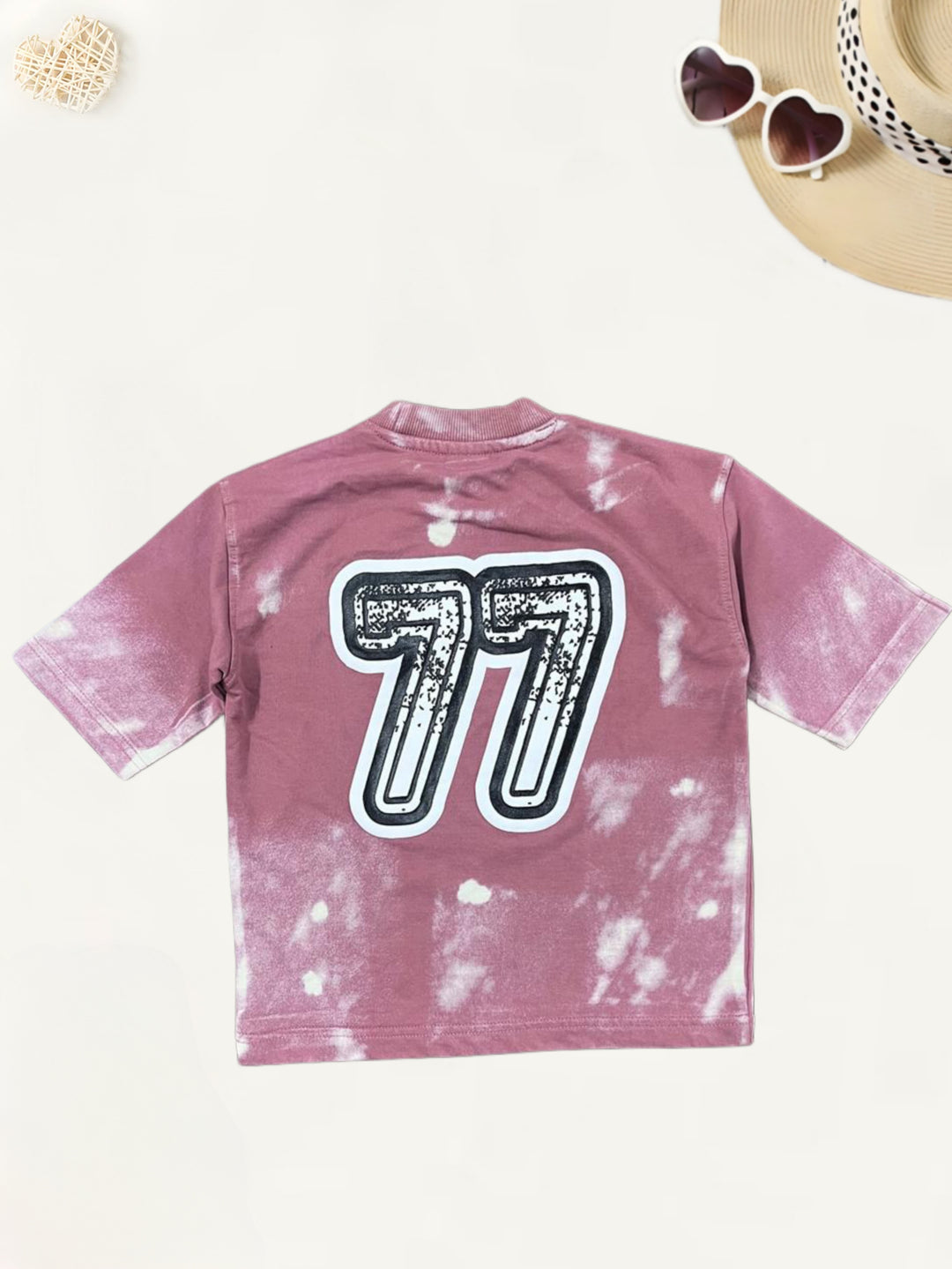 Boys Cotton Looper Rose T-Shirt [BT-129] [1 - 12Years]