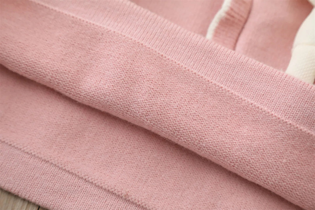 Girls Korean Knitted Winter Dress Teddy [GF-6319] (2 - 6Years)