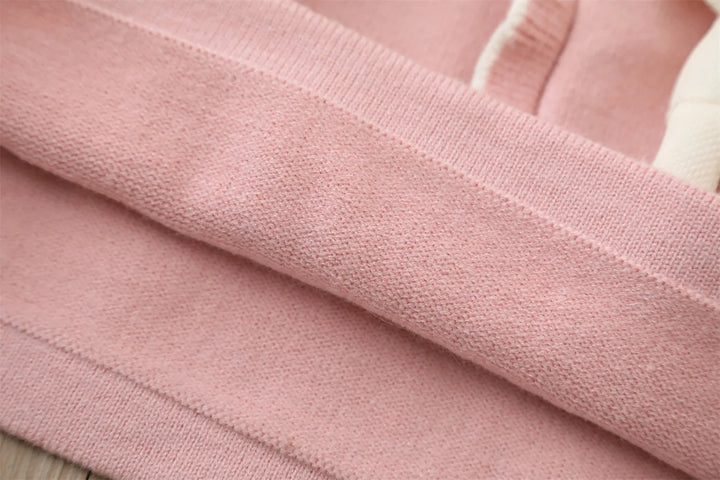 Girls Korean Knitted Winter Dress Teddy [GF-6319] (2 - 6Years)