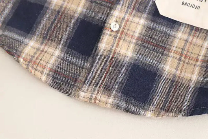 Boys Imported 3 Piece Checked Co-Ord Set [BT-6255] [1 - 5Years]