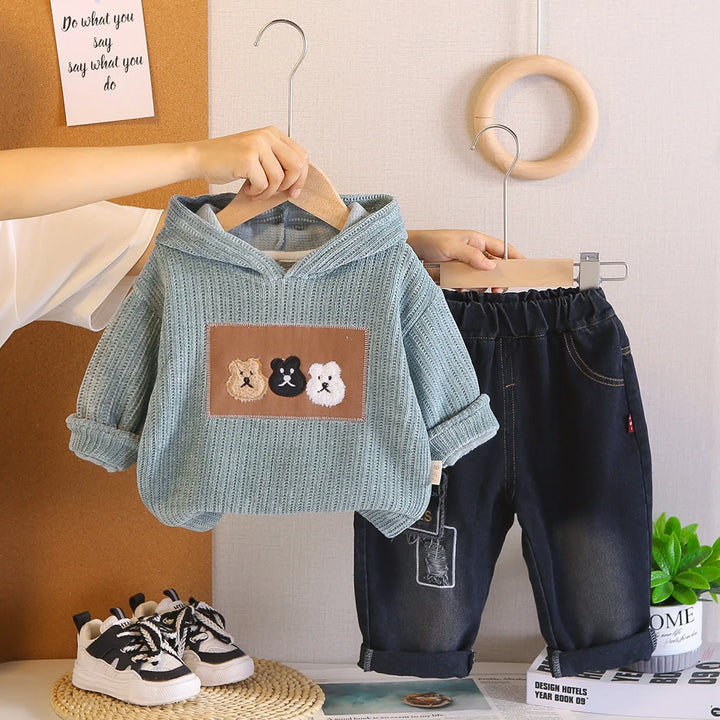 Boys Imported 2 Piece Co-Ord Set [BT-6277] [1 - 5Years]