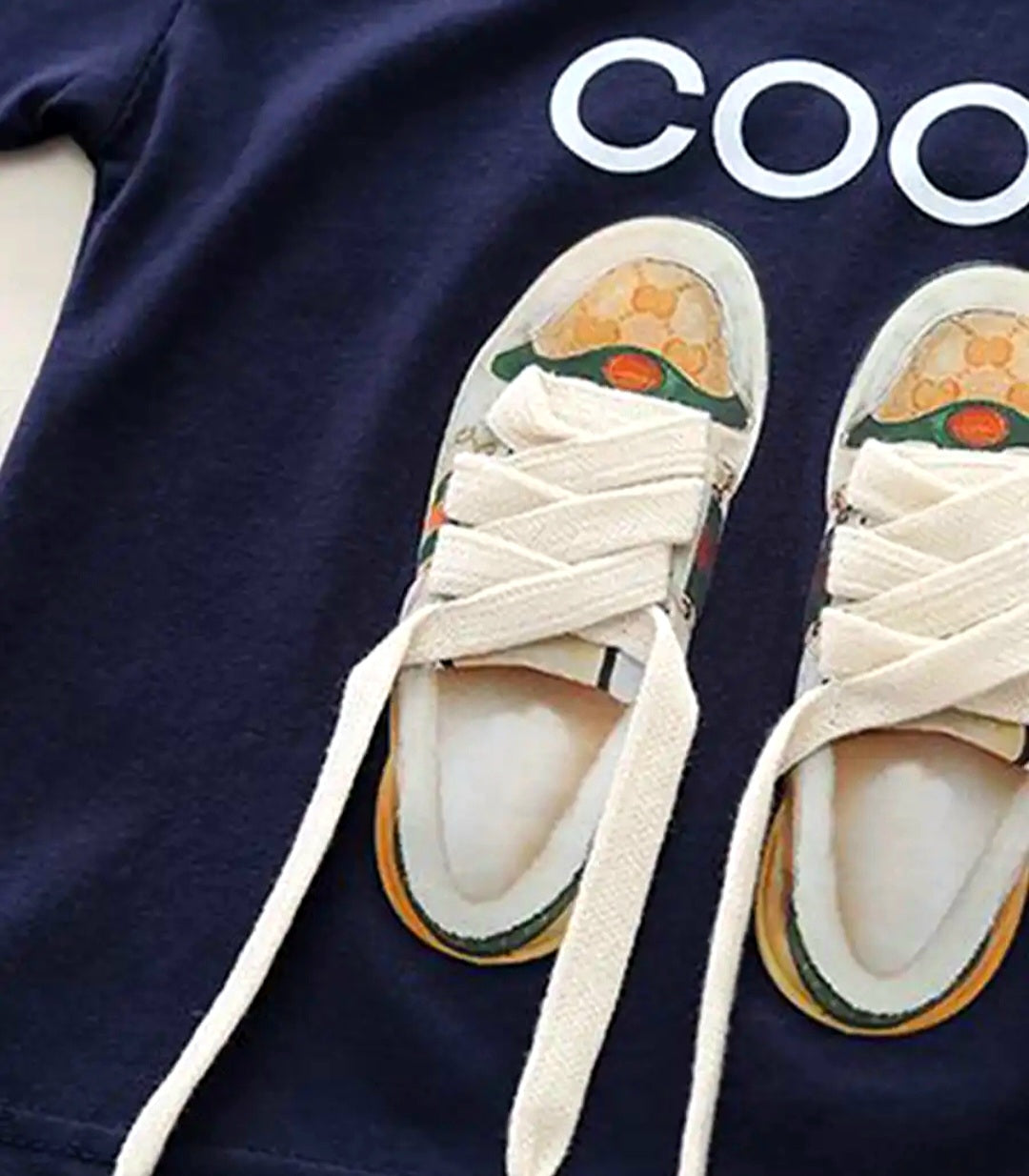 Unisex Navy Imported Cord Set [BT -2019] [1-6 Years]