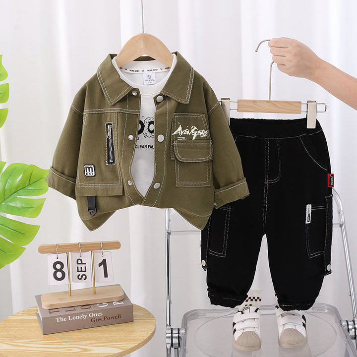 Boys 3 Piece Co-Ord Set [BT-6580] [1 - 6Years]