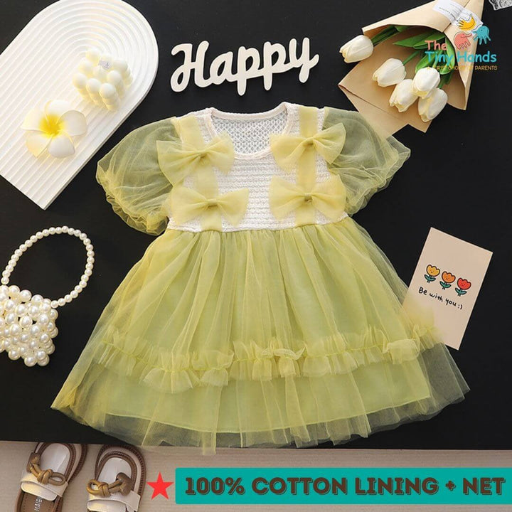 Girls Imported Frock [GD-9746] (9M - 4 Years)