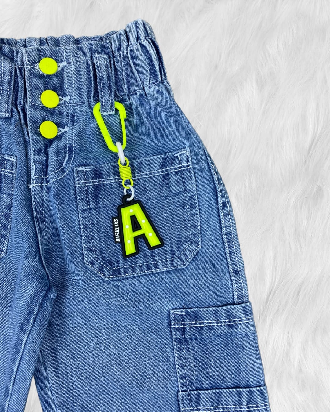 Girls Wide Leg Jeans [GJ-937] (1-6Years)