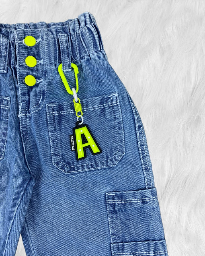 Girls Wide Leg Jeans [GJ-937] (1-6Years)