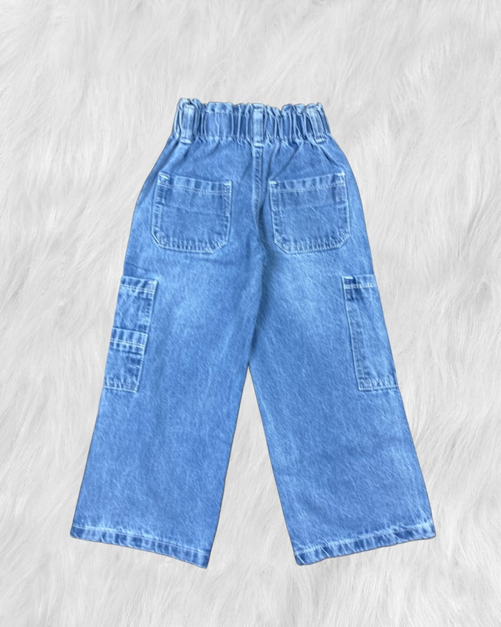 Girls Wide Leg Jeans [GJ-937] (1-6Years)