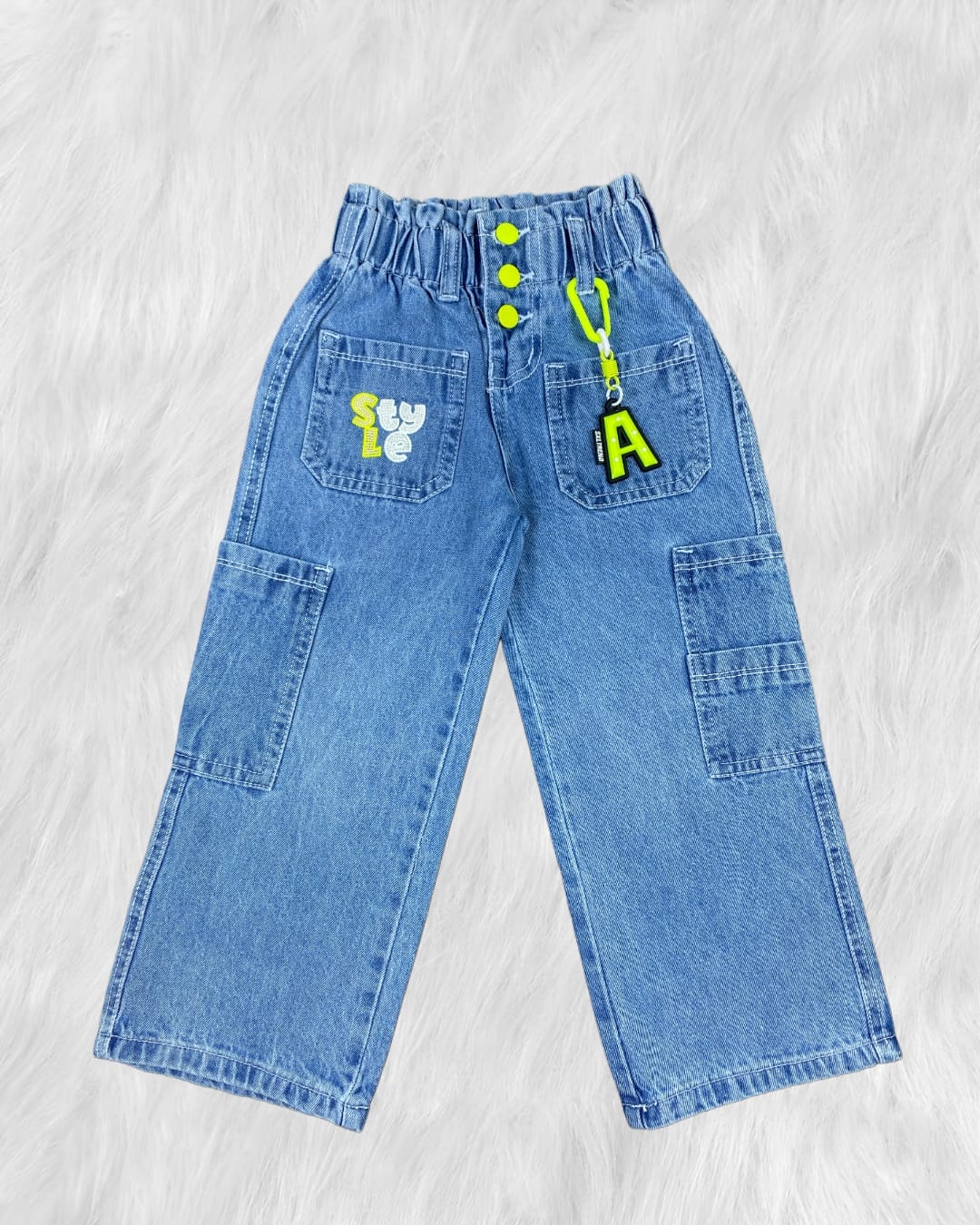 Girls Wide Leg Jeans [GJ-937] (1-6Years)