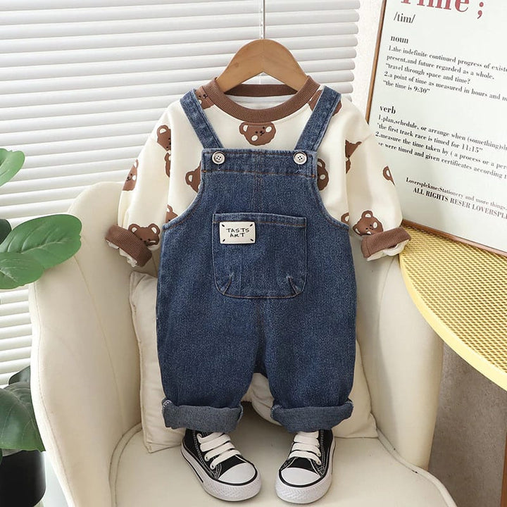 Imported Unisex Dungaree [GD-7178] (1-6Years)