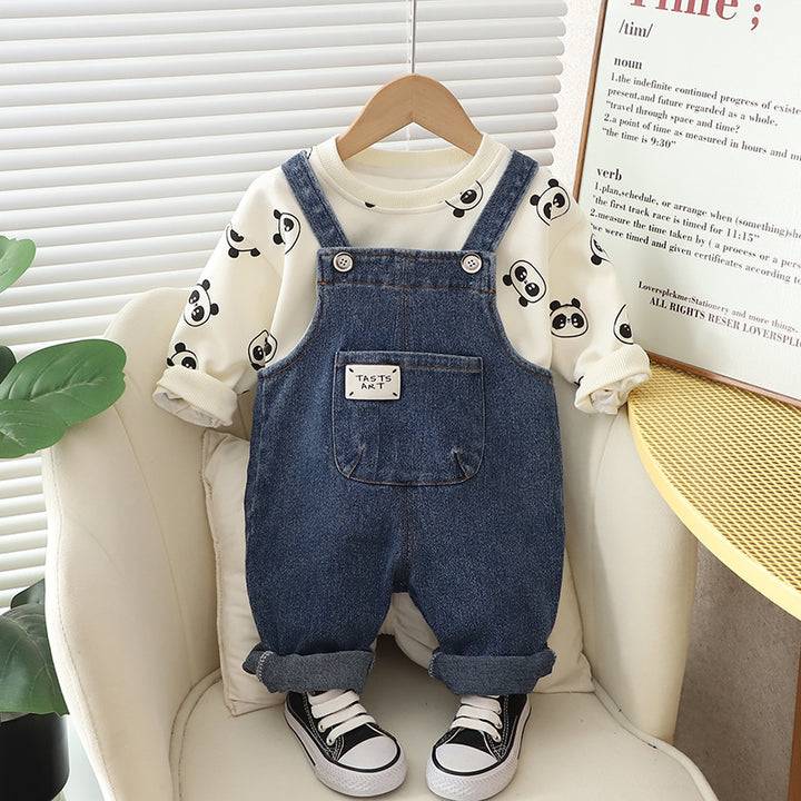 Imported Unisex Dungaree [GD-7177] (1-6Years)