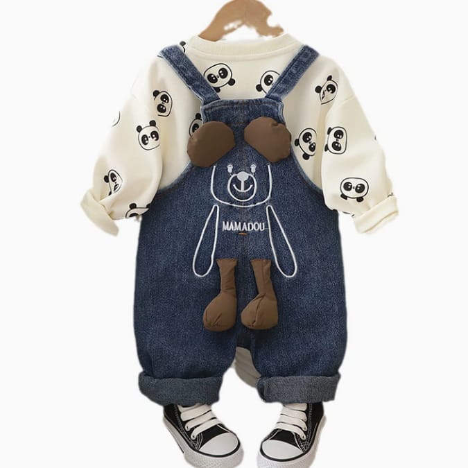 Imported Unisex Dungaree [GD-7177] (1-6Years)