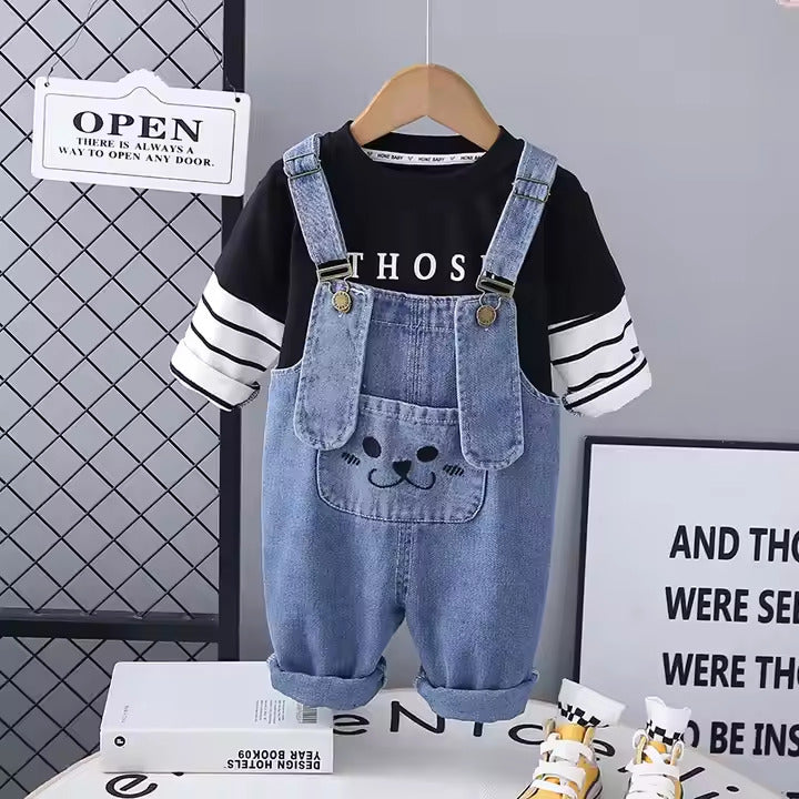 Imported Unisex Dungaree [GD-7180] (1-6Years)