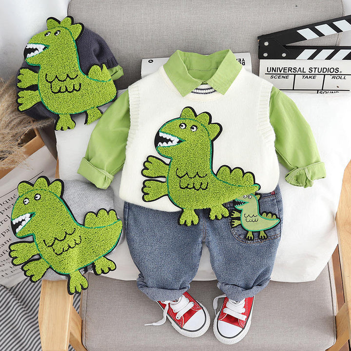 Boys Impored Green Co-Ord Set [BT-6890] [1 - 5Years]