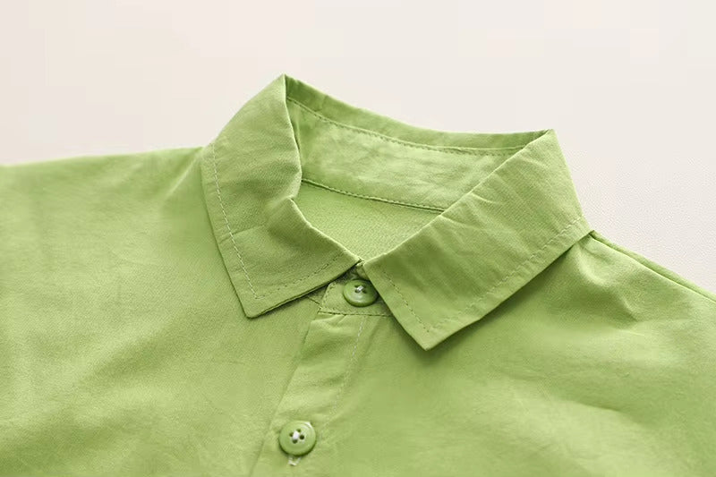 Boys Impored Green Co-Ord Set [BT-6890] [1 - 5Years]