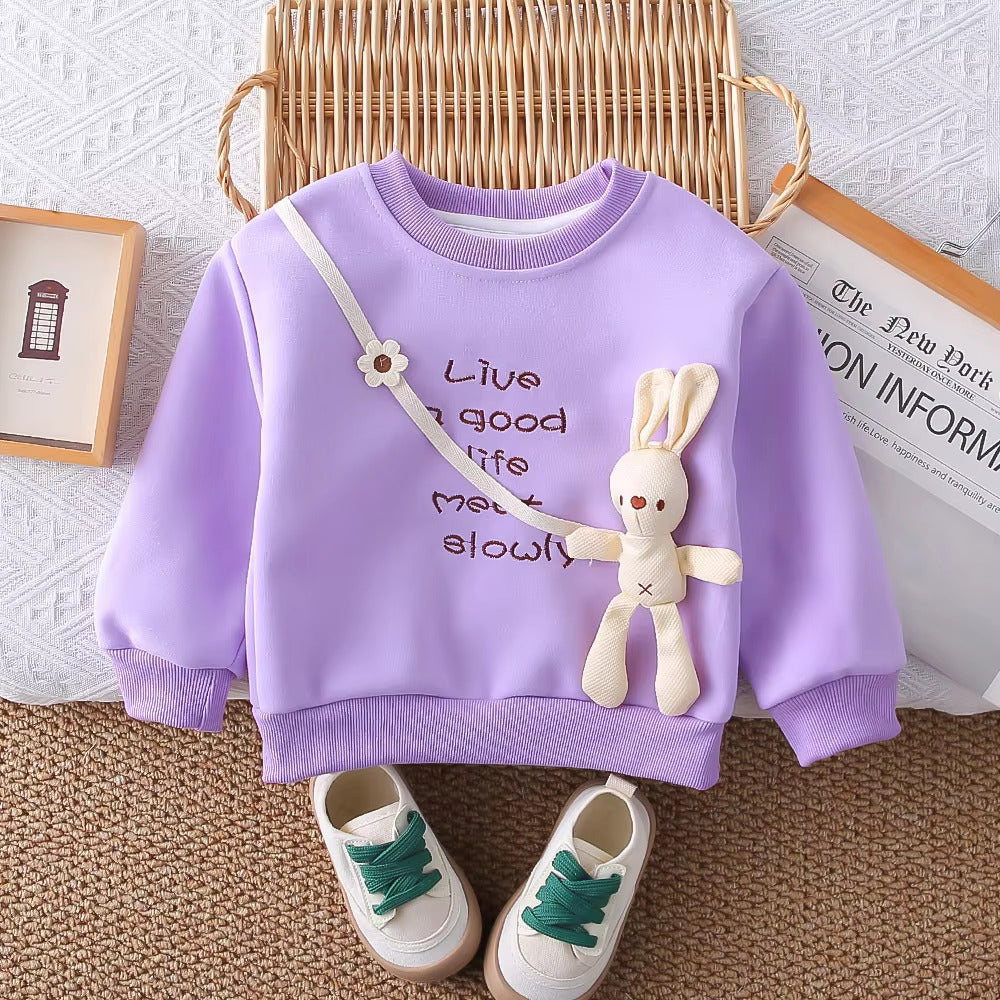 Girl's Imported Lavender Co-Ord Set [GCS-6862] (1-6 Years)