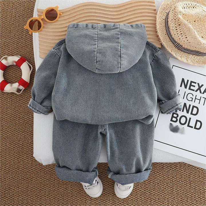 Boys Denim Co-Ord Set [BT-6857] [1 - 5Years]