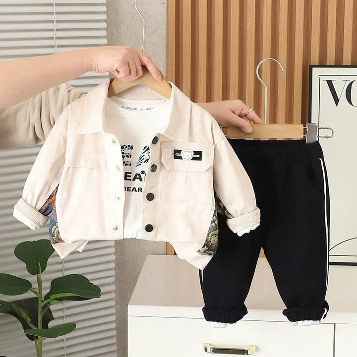 Boys 3 Piece Co-Ord Set [BT-6858] [1 - 5Years]