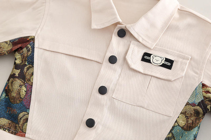 Boys 3 Piece Co-Ord Set [BT-6858] [1 - 5Years]
