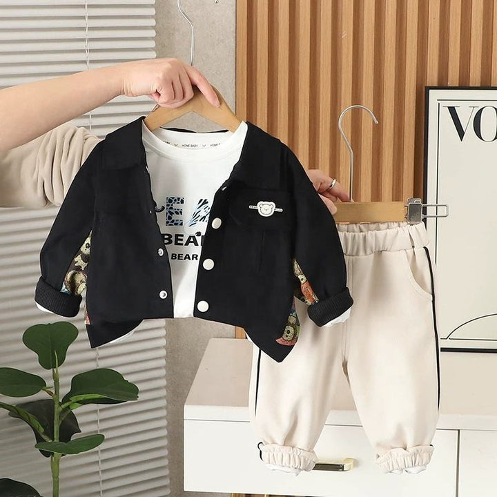 Boys 3 Piece Co-Ord Set [BT-6856] (1-6 Years)