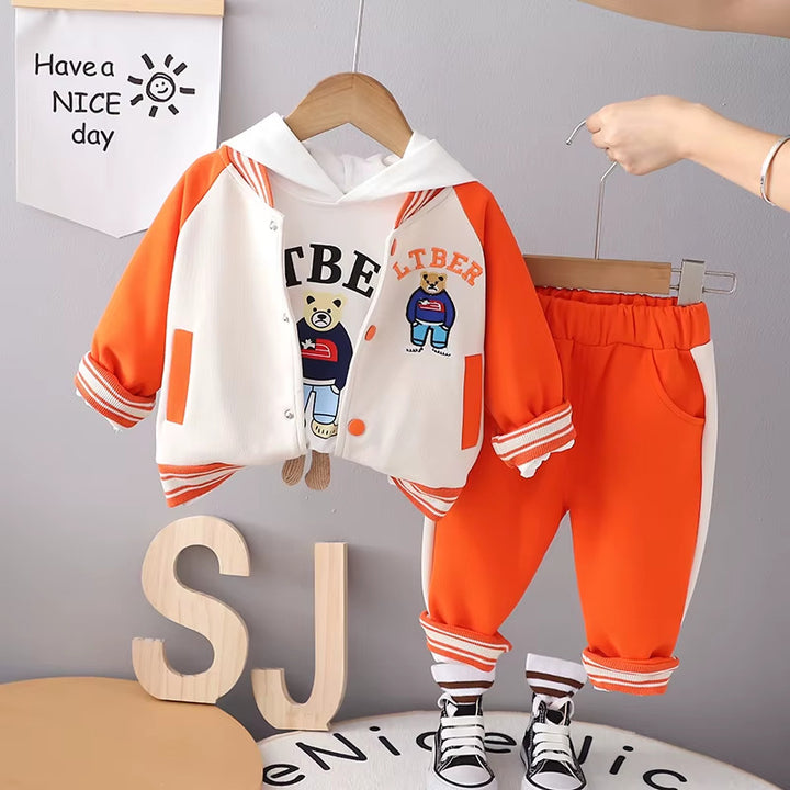 Boys 3 Piece Co-Ord Set [BT-6732] [1 - 5Years]