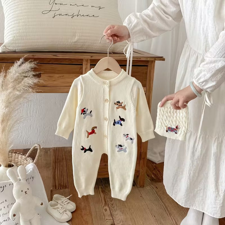Unisex Romper With Cap  [BT-6659] (3 - 24 Month )