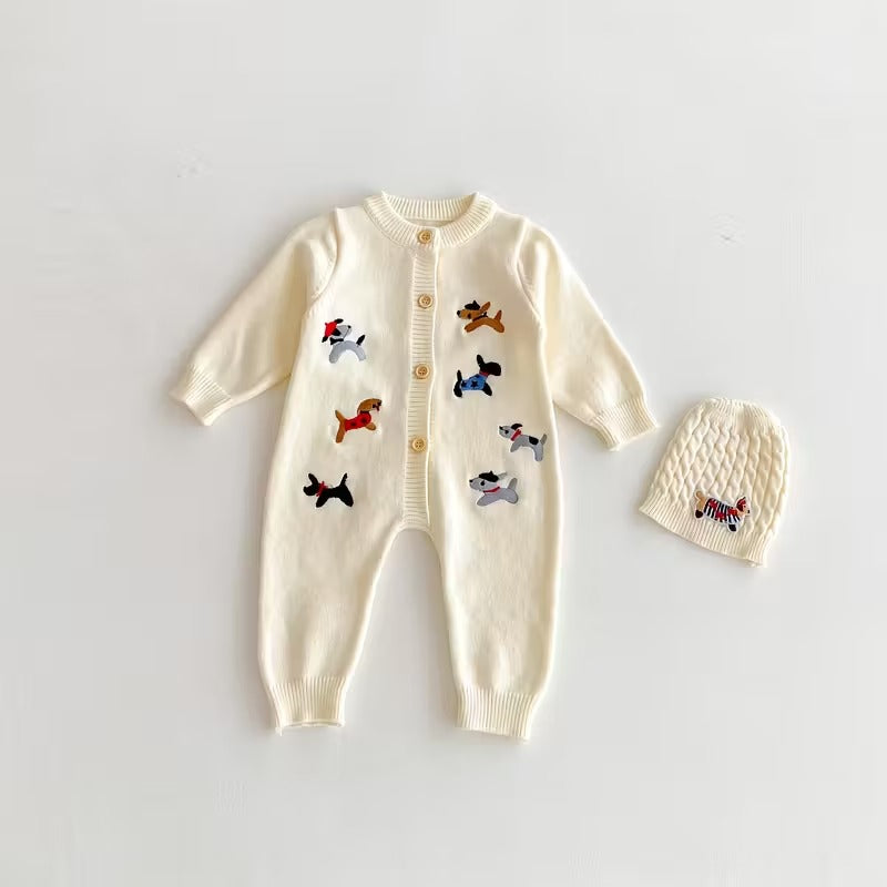 Unisex Romper With Cap  [BT-6659] (3 - 24 Month )