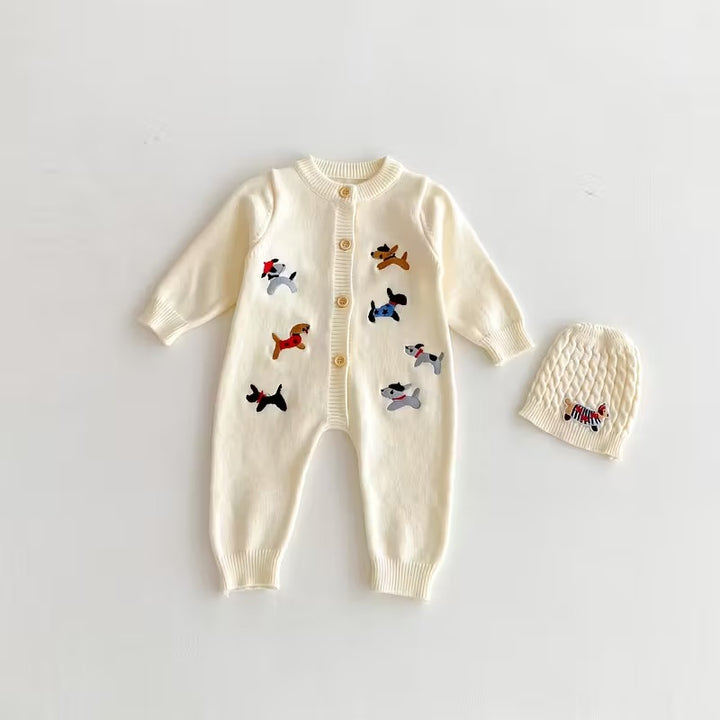 Unisex Romper With Cap  [BT-6659] (3 - 24 Month )