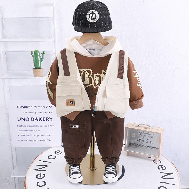 Boys 3 Piece Co-Ord Set [BT-6574] [1 - 6Years]