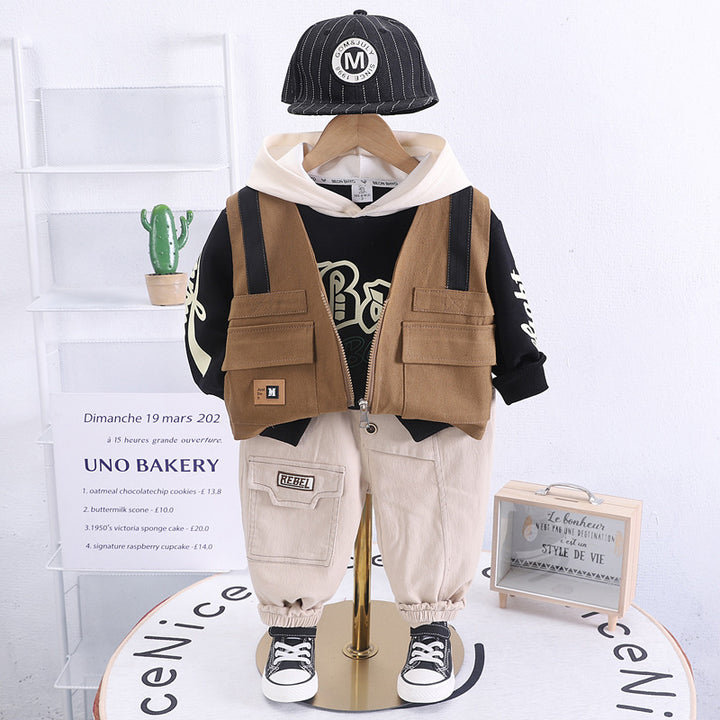 Boys 3 Piece Co-Ord Set [BT-6573] [1 - 6Years]