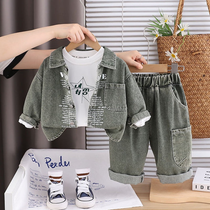 Boys 3 Piece Co-Ord Set [BT-6464] [1 - 6Years]