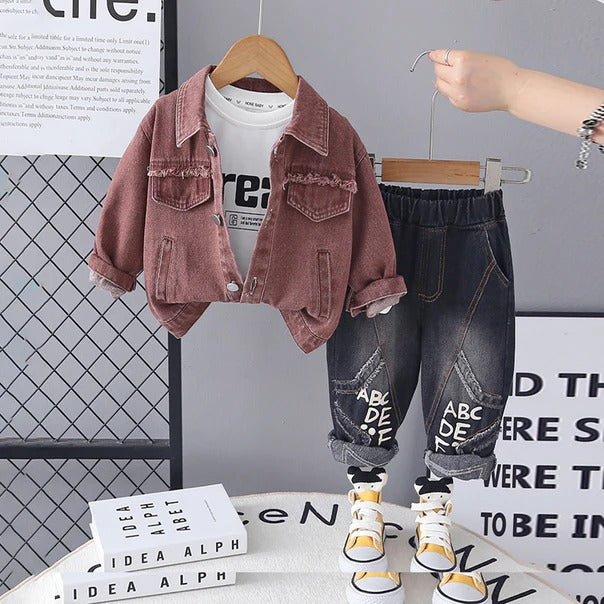 Boys 3 Piece Co-Ord Set [BT-6467] [1 - 6Years]