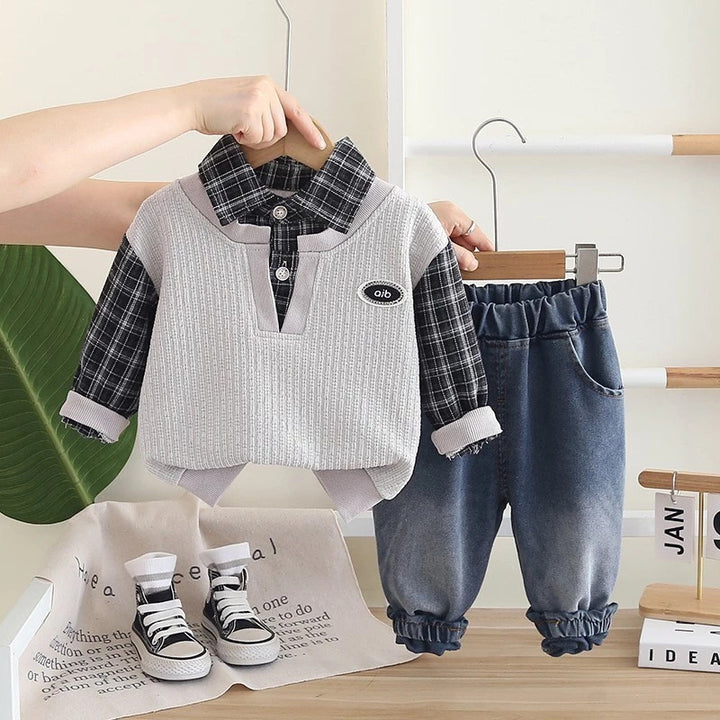 Boys Imported Piece Co-Ord Set [BT-6356] [1 - 5Years]