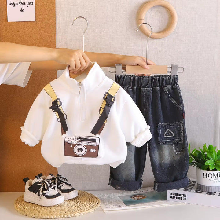 Boys Imported 2 Piece Co-Ord Set [BT-6210] [1 - 5Years]