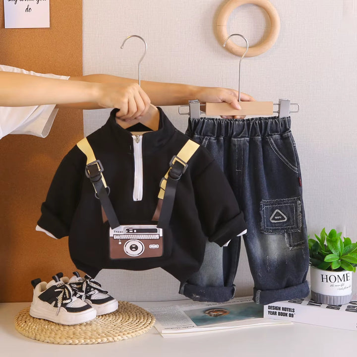 Boys Imported 2 Piece Co-Ord Set [BT-6203] [1 - 5Years]