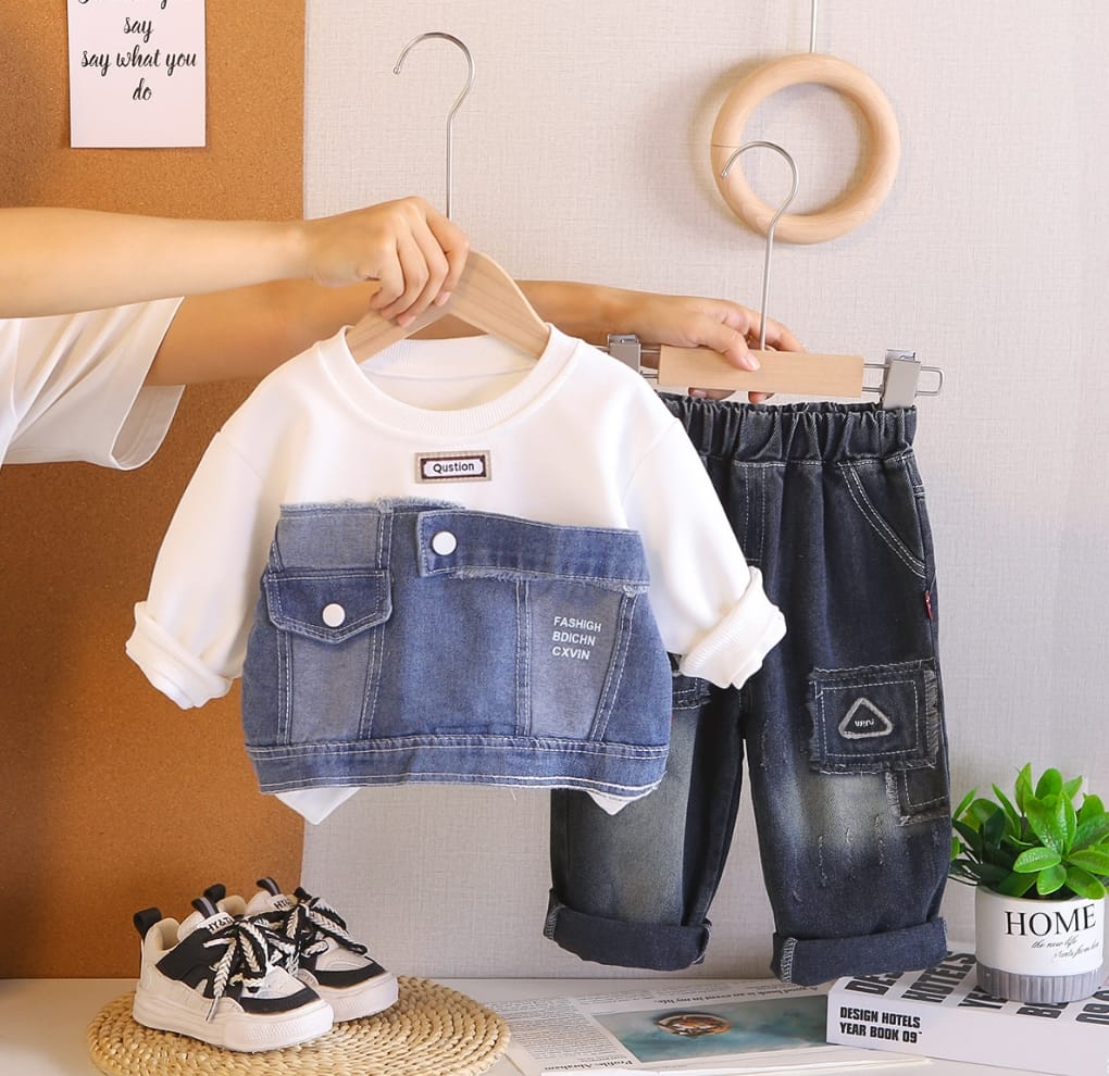 Boys Imported 2 Piece Cord Set [5K-5964] [1 - 6 Years]