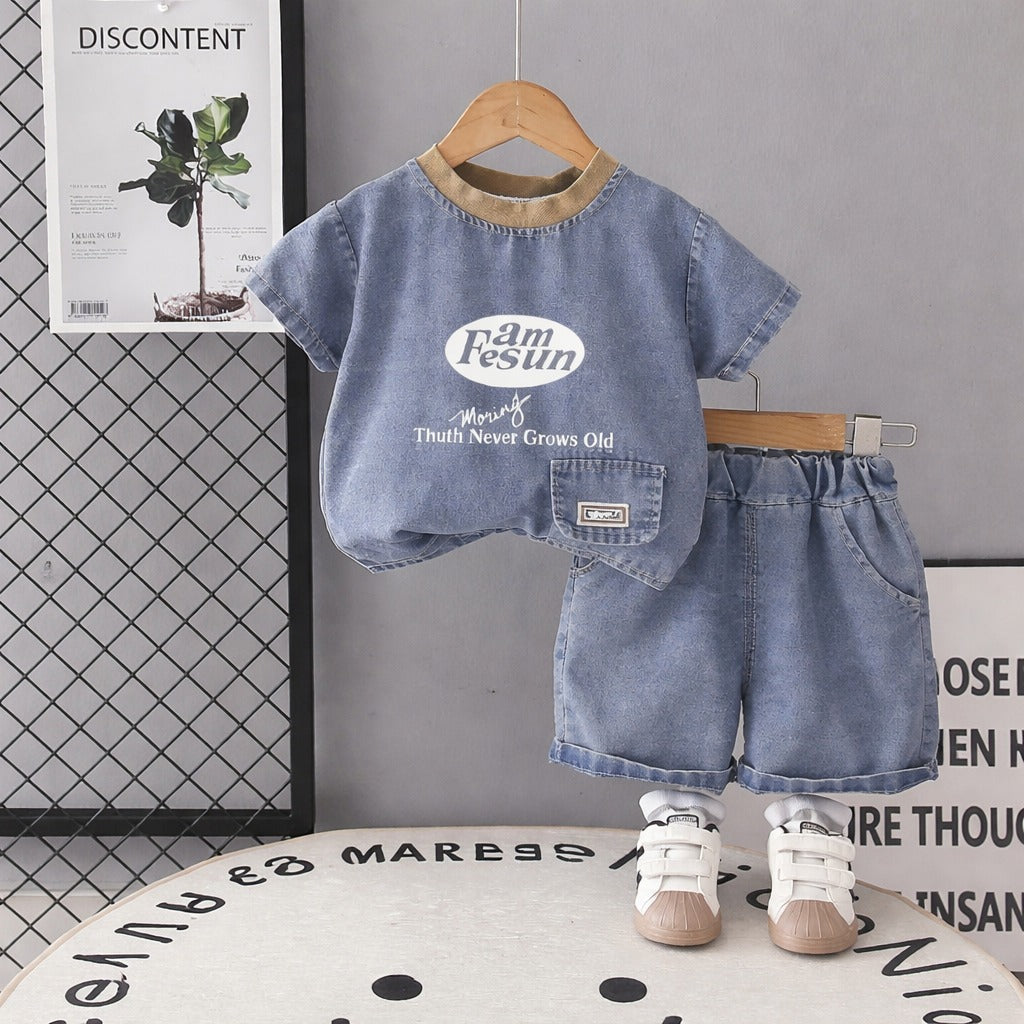 Boys Imported 2 Piece Cord Set [BT-2K-5955] [2 - 7 Years]