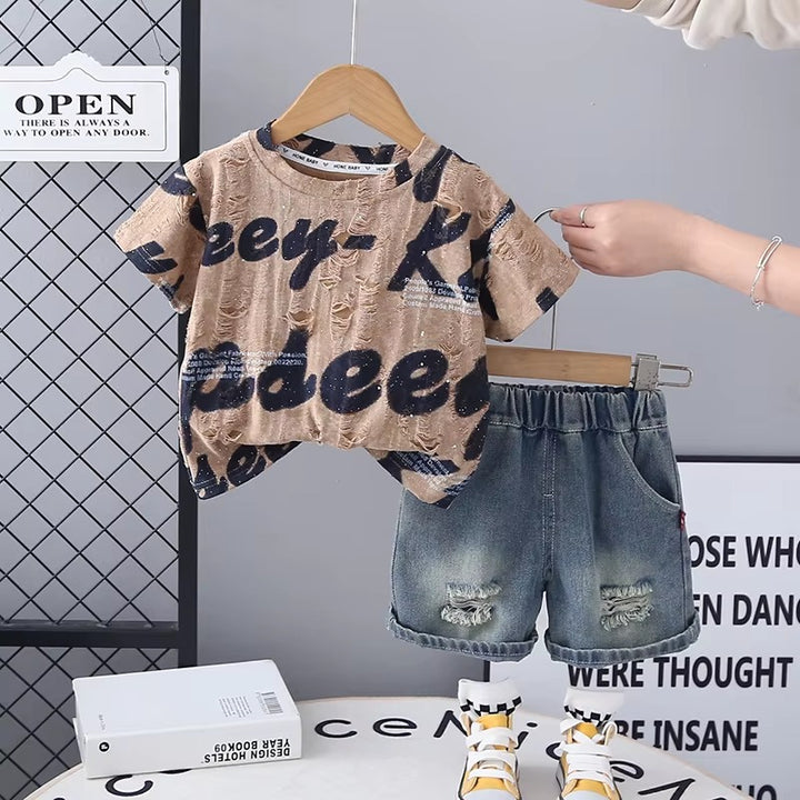 Boys Imported Cord Set [BT -2059] [1-6 Years]